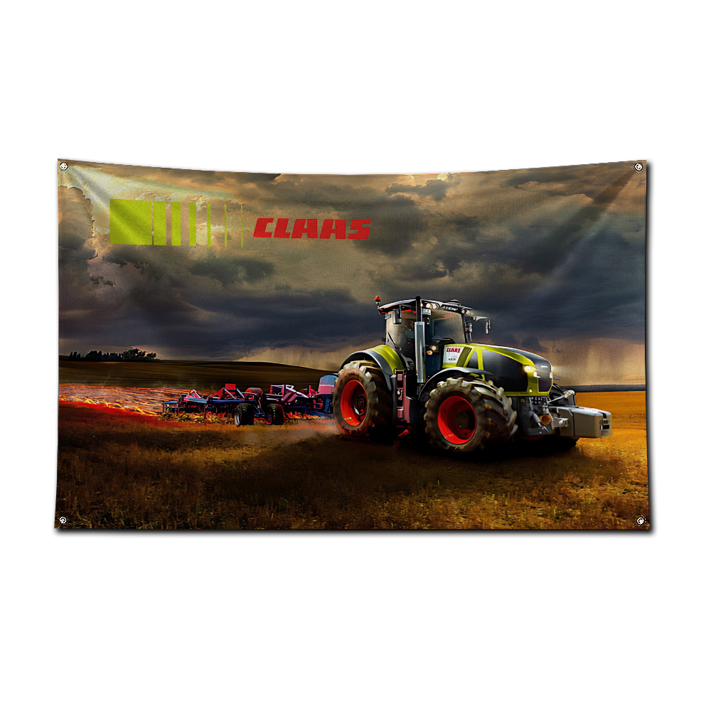 Tractor & Combine Harvester Fl - Farming Agriculture Logo 评论和价格