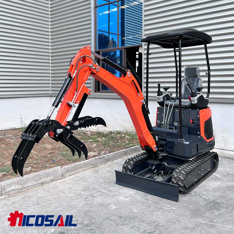 Multi-Use 1-2ton Mini Excavato - Us Agriculture Farming Job 评论和价格
