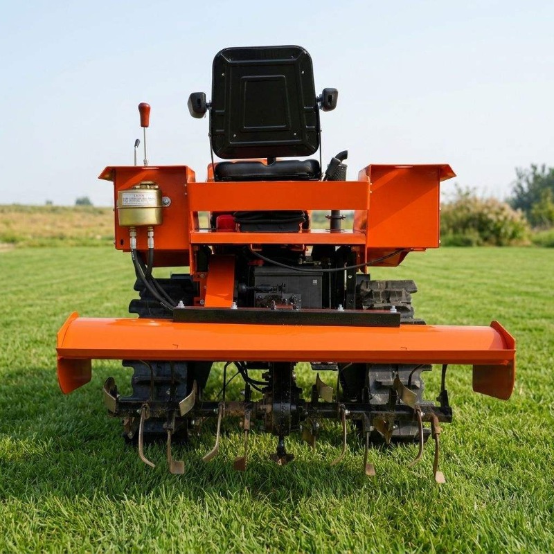 Crawler 4WD Rotary Tiller 35HP - Agriculture Farming Equipments 评论和价格