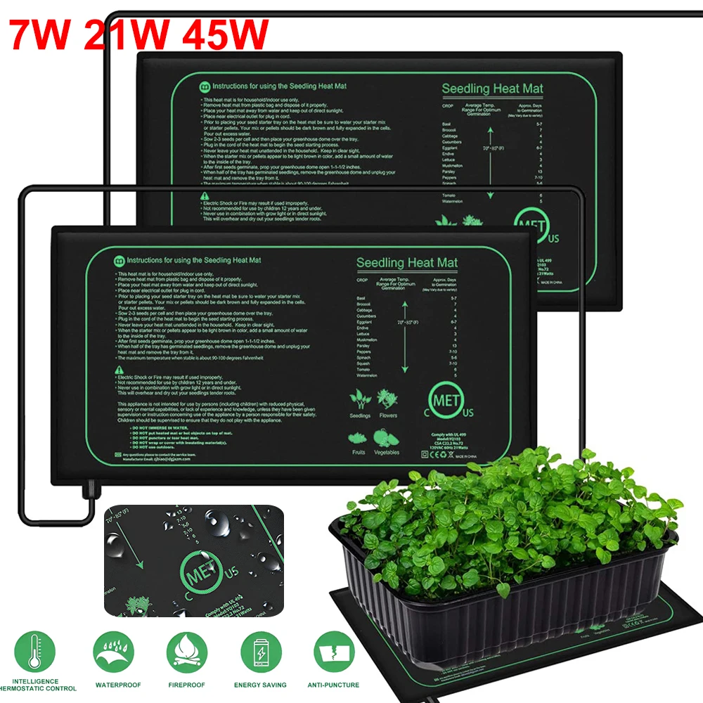 10/25/50CM Seedling Heat Mat I - Plant Growth Regulator 评论和价格