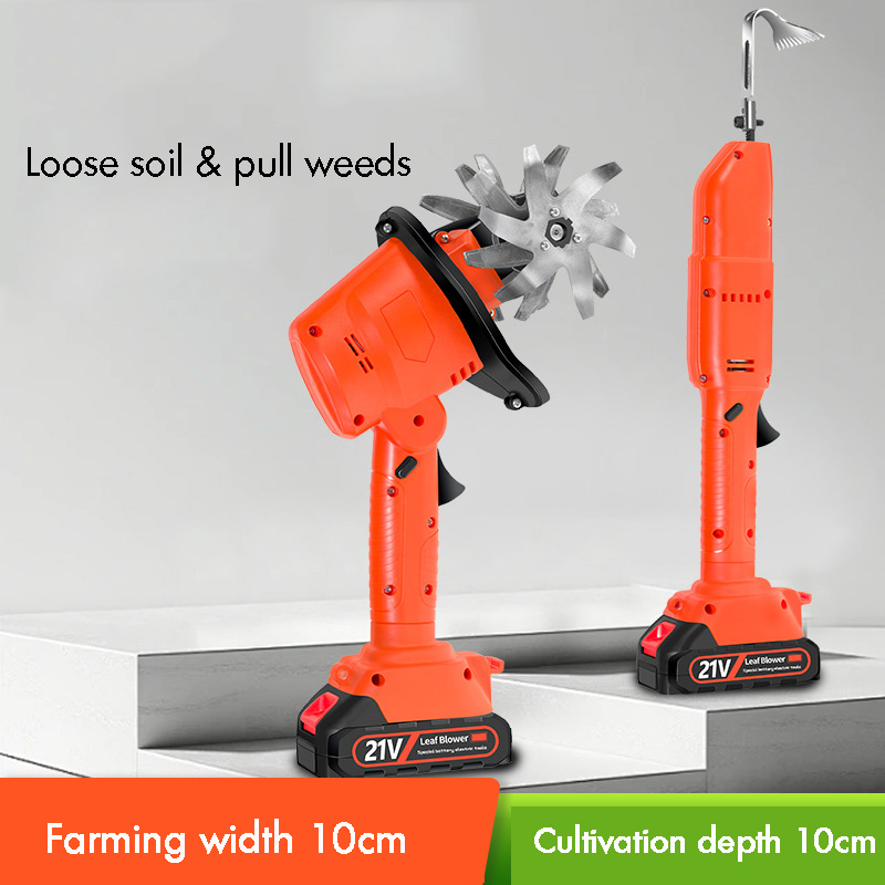 Cordless Electric Tiller 1.5Ah - Farming Equipment For Agriculture 评论和价格